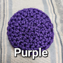 Purple 100% nylon cleaning pad