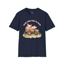 "Yeah! Going To Freezer Camp" Pigs in a truck unisex T-shirt