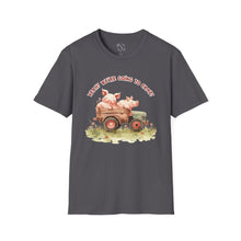 "Yeah! Going To Freezer Camp" Pigs in a truck unisex T-shirt