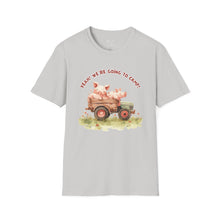 "Yeah! Going To Freezer Camp" Pigs in a truck unisex T-shirt